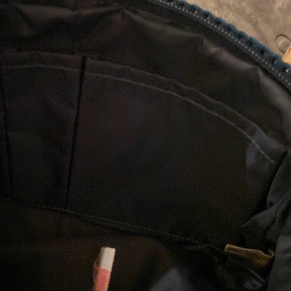 Lina bundle/2 crocheted bags purses tan brown handles - Picture 11 of 14